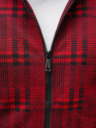 Jachetă bărbați roșie OZONEE O/3A58