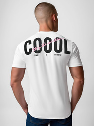 Tricou bărbați alb OZONEE O/T1278/1Z