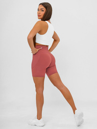 Colanți scurți de damă burgundia OZONEE JS/XY24026S