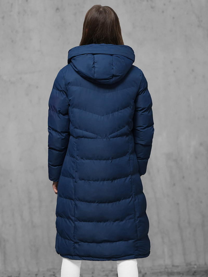 Geacă de femei albastru marin OZONEE JS/M736/215