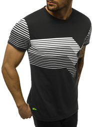 Tricou bărbați negru OZONEE JS/KS2058