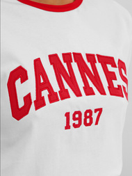 Tricou femei alb OZONEE JS/R62184