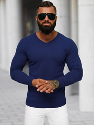 Pulover bărbați albastru închis OZONEE NB/MMB601/5Z