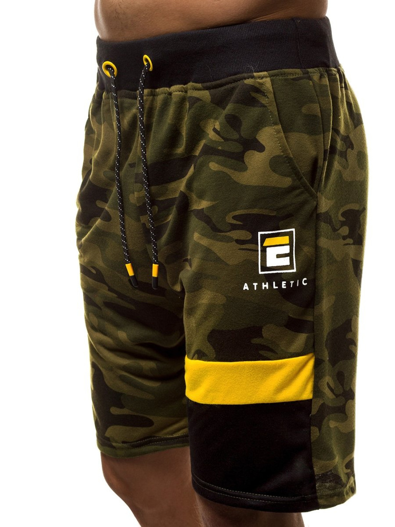 Pantaloni scurti bărbați verde OZONEE JS/KK300160