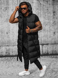 Vestă bărbați neagră OZONEE O/M3201