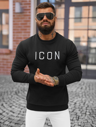 Bluză bărbați neagrăOZONEE O/D7394Z