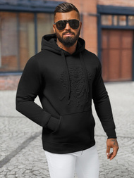 Hanorac bărbați negru OZONEE NB/MF2012