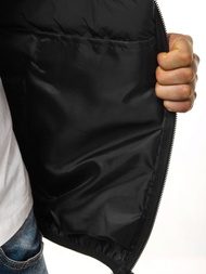 Jachetă bărbați neagră OZONEE JS/SM67Z