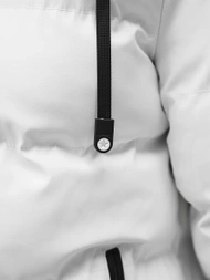 Geacă reversibilă bărbați albă OZONEE JS/M761/281