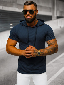 Tricou bărbați bleumarin OZONEE JS/8T89/25