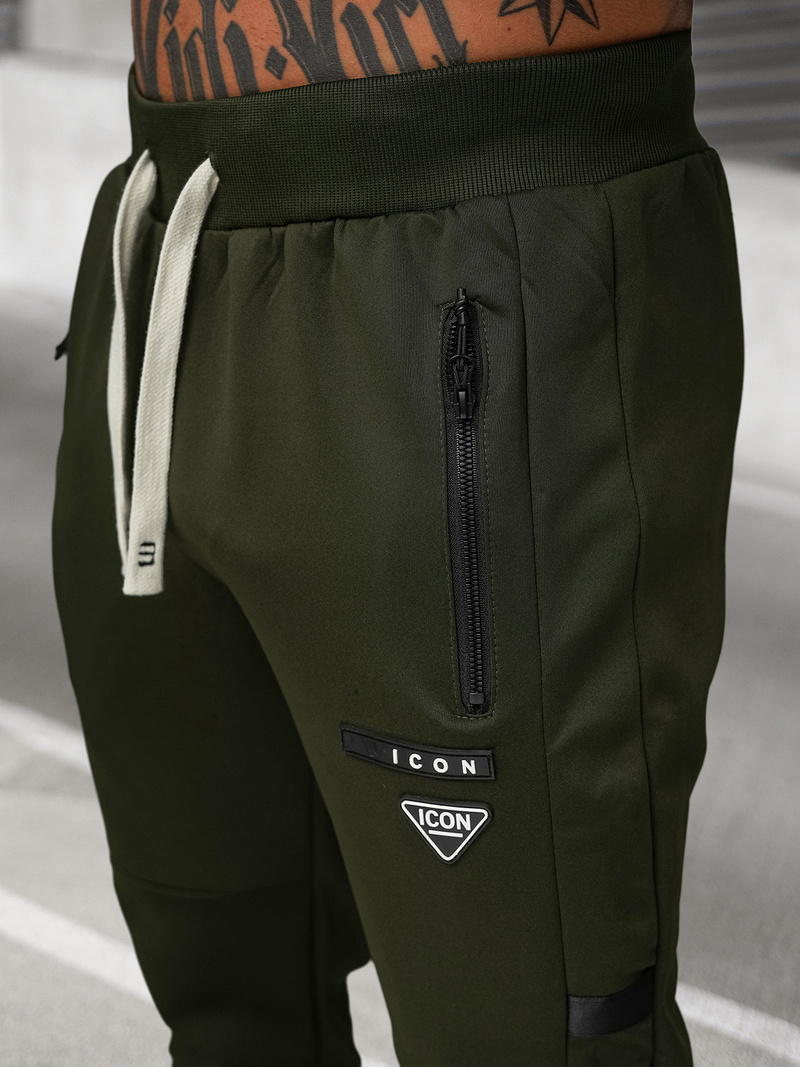 Compleu sport bărbaţi kaki OZONEE O/LN11760