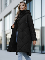 Geacă de femei neagra OZONEE JS/5M3168/392Z