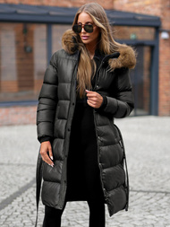 Geacă damă neagra OZONEE JS/5M3298/392Z