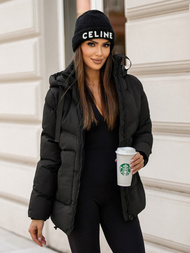 Geacă de femei neagra OZONEE JS/5M3251/392Z