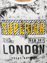 Tricou bărbați alb OZONEE JS/SS11037