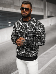 Bluză bărbați neagră OZONEE JS/8B1222/3