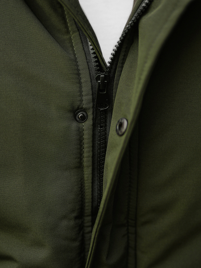 Jachetă bărbați kaki OZONEE JS/M2019/136