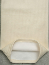 Pantaloni de dama écru OZONEE JS/92K526/155