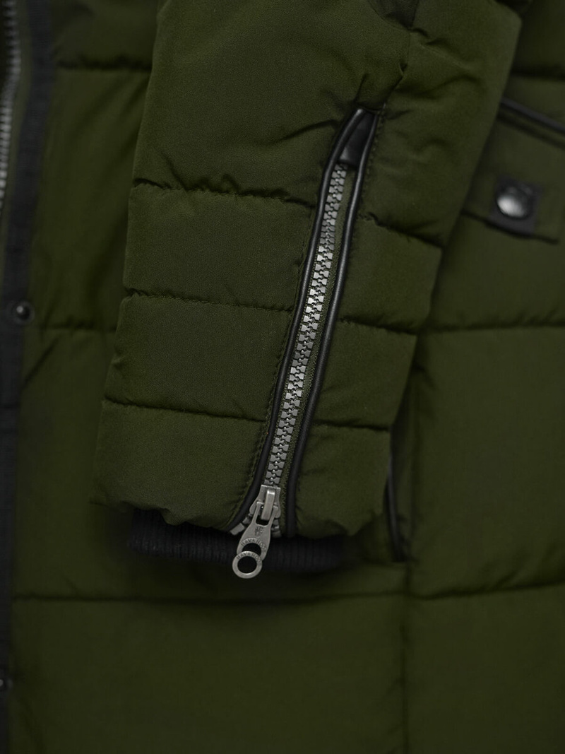 Geacă de femei kaki OZONEE O/W377Z