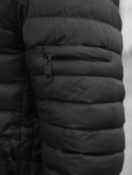 Jachetă bărbați neagră OZONEE JS/M792/392