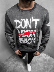 OZONEE JS/DD219Z Hanorac bărbați antracit