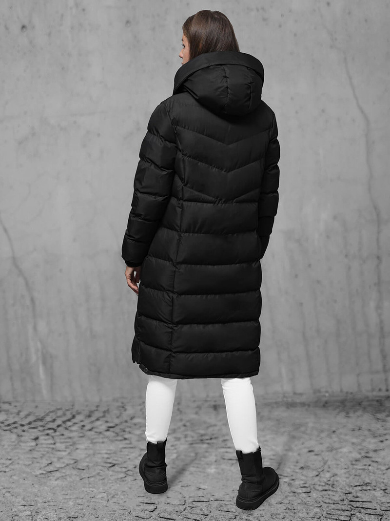 Geacă de femei neagra OZONEE JS/M736/392