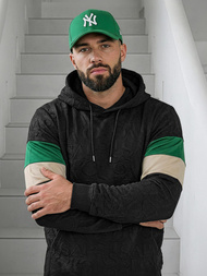 Hanorac bărbați negru OZONEE JS/3B578