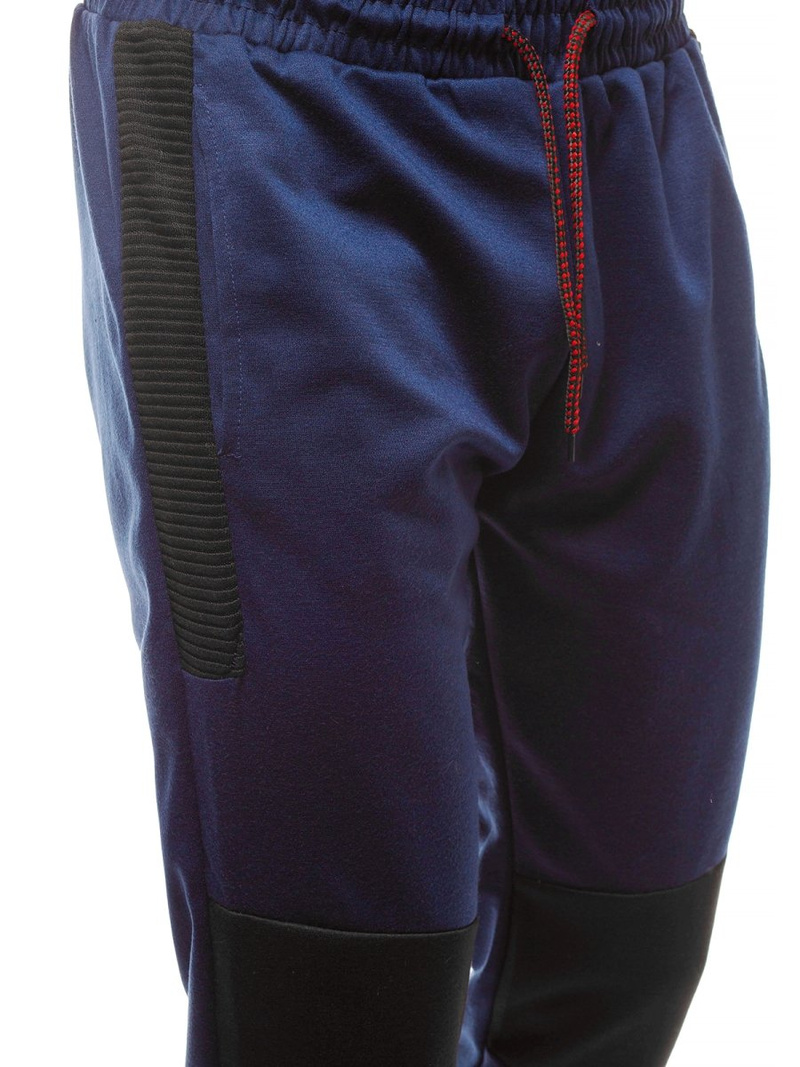 Pantaloni de trening bărbaţi albastru marin OZONEE JS/JZ11015