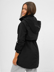 Geacă de damă neagră OZONEE JS/16M9235/392