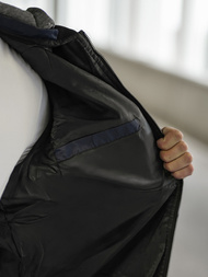 Jachetă bărbați bleumarin OZONEE JS/8M986/215Z