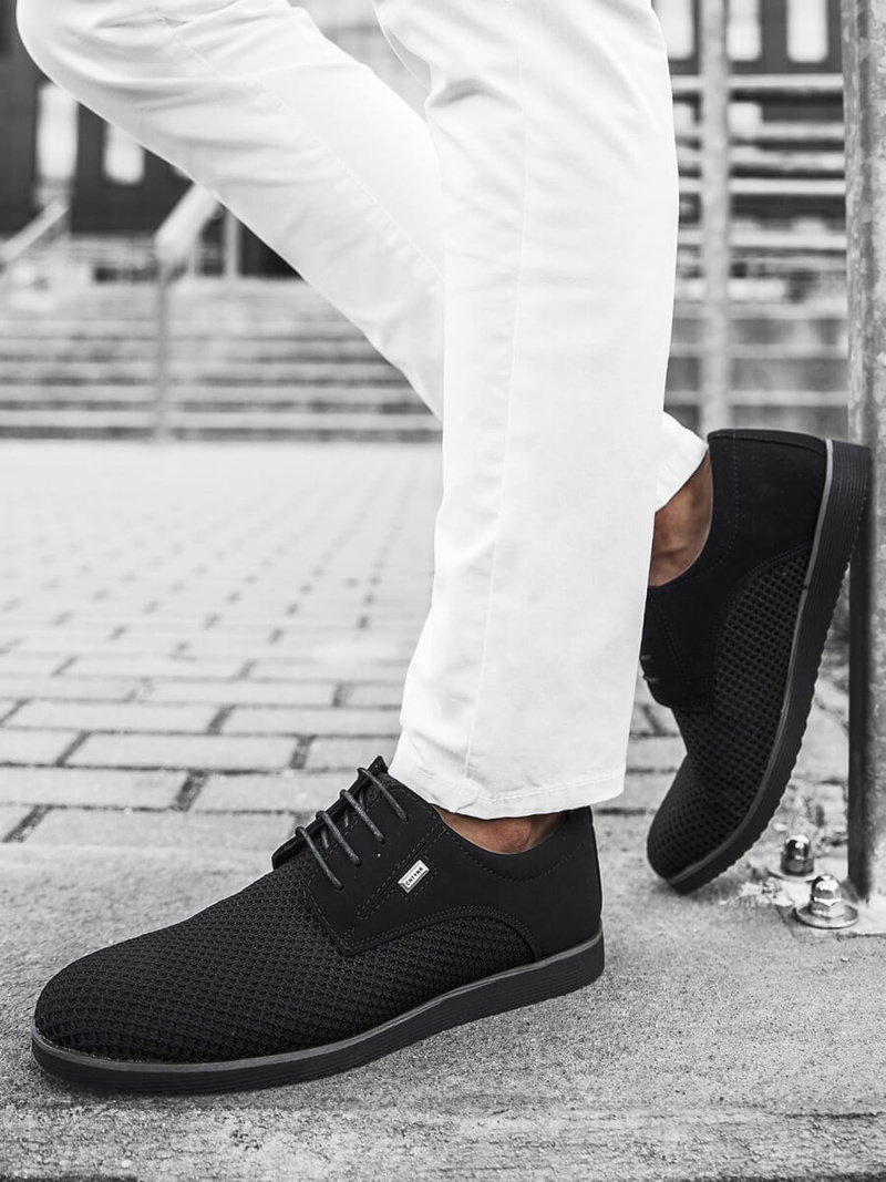 Pantofi pentru bărbați negri T/682