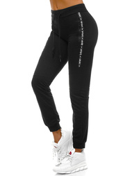 Pantaloni de training femei negri OZONEE O/82055