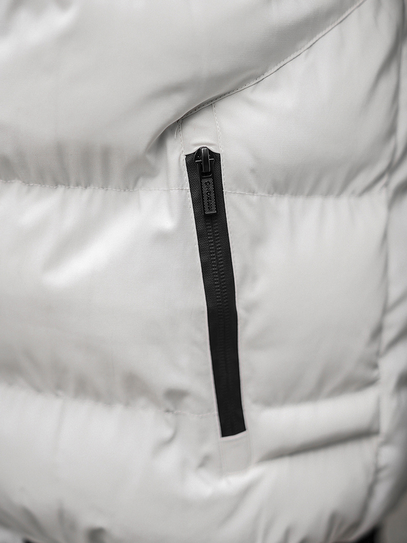 Geacă bărbați albă OZONEE O/M798