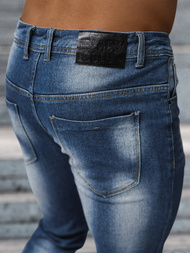 Blugi bărbaţi albaștri OZONEE NB/MP0199BC