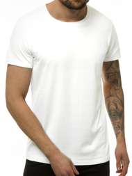Tricou bărbați alb OZONEE JS/DX11001