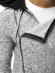 Hanorac bărbați gri OZONEE B/171693Z