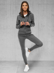 Trening dama doua piese antracit OZONEE JS/CKW03