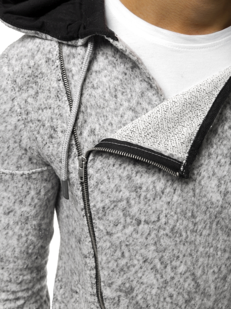 Hanorac bărbați gri OZONEE B/171693Z