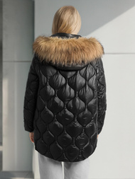 Geacă de femei neagra OZONEE O/5M3226/392Z