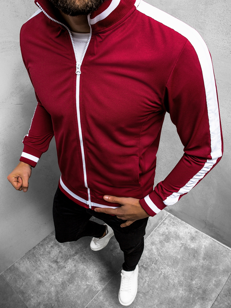 Hanorac bărbați bordo OZONEE O/2126Z