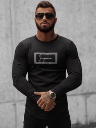 Bluză bărbați neagră OZONEE O/D7192