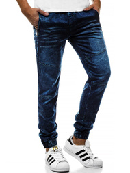 OZONEE RF/HY267 Pantaloni jogger bărbați albaștri