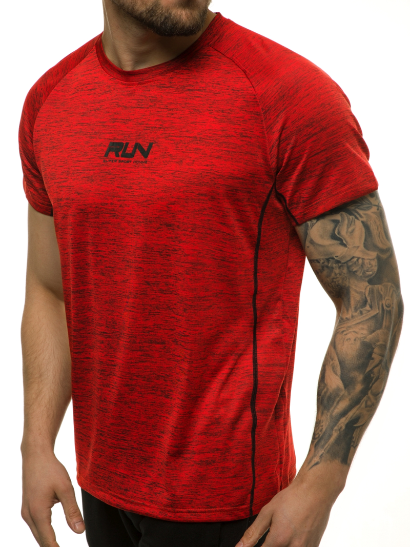 Tricou bărbați rosii OZONEE JS/KS2101