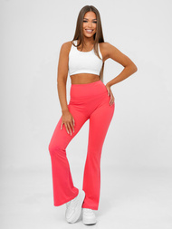 Colanţi femei cu picioare late zmeură OZONEE JS/KTK006-J