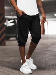 Pantaloni scurți sport bărbați negri OZONEE JS/XW07/3Z