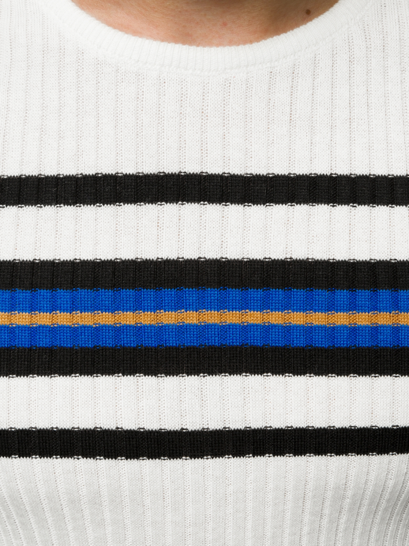 Pulover bărbați albastru alb OZONEE L/2296