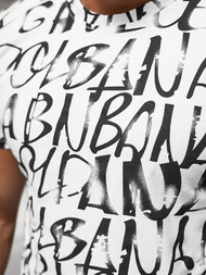 Tricou bărbați alb OZONEE JS/8T1215/1