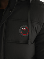 Geacă bărbați neagră OZONEE JS/57M7501/392Z