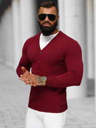 Pulover bărbați bordo OZONEE NB/MM6006/7Z