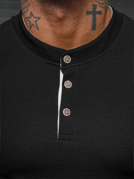 Tricou bărbați negru OZONEE O/M011